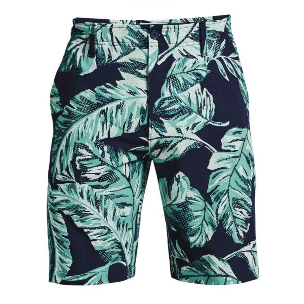 Under Armour UA Mens Drive Printed Golf Shorts Stretch Size 34 x9